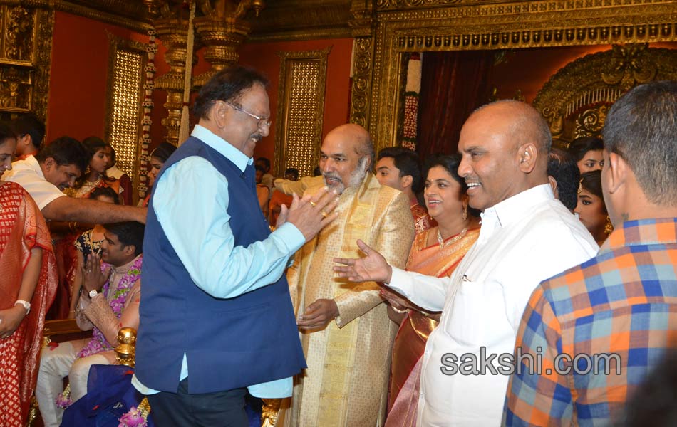 Ramoji Raos Grand Daughter Wedding10