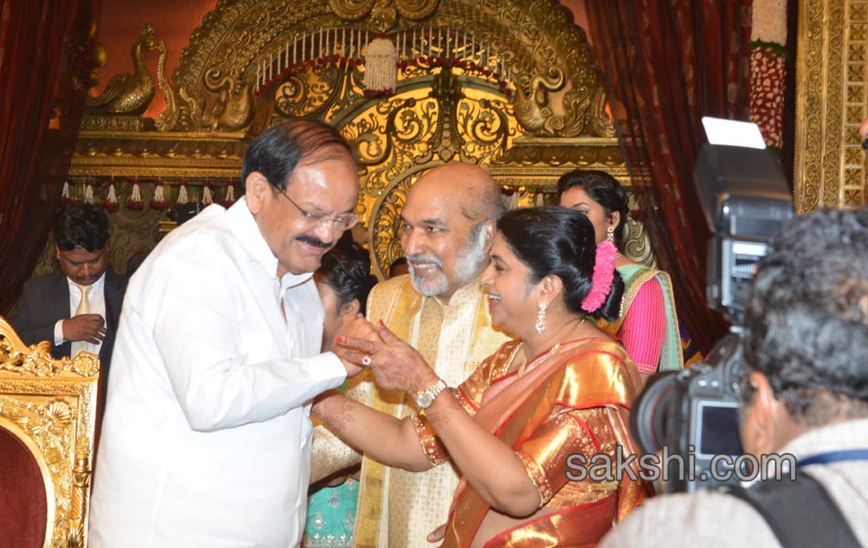 Ramoji Raos Grand Daughter Wedding12