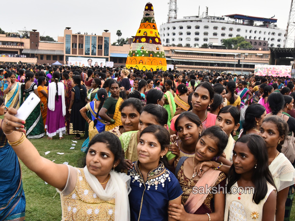 Bathukamma Celebrations at LB Stadium15