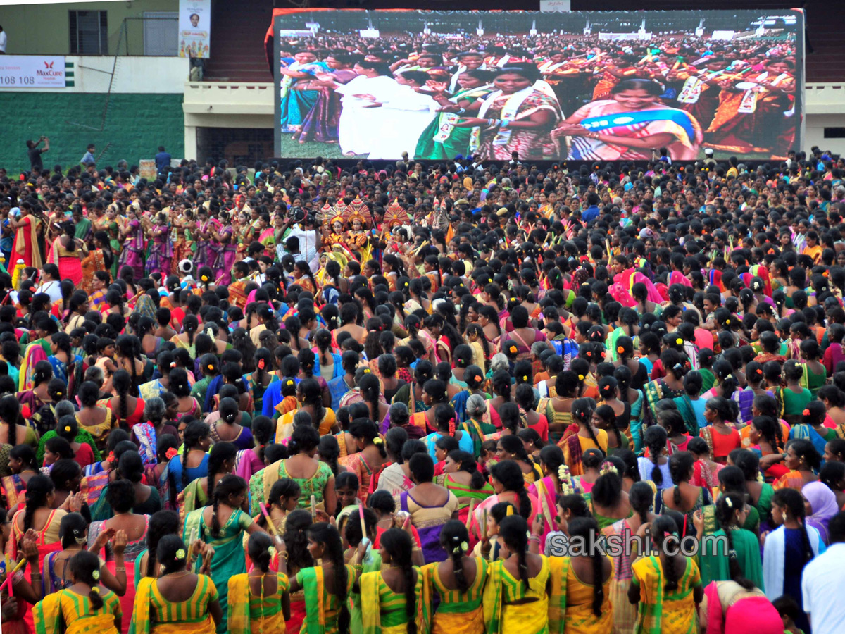Bathukamma Celebrations at LB Stadium8