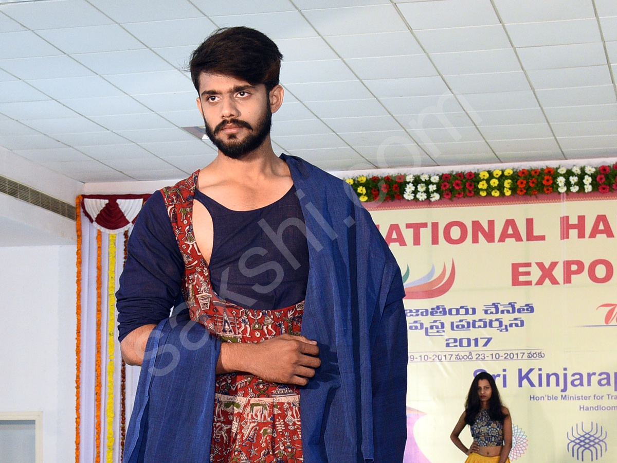 Handmade fashion show in kakinada11