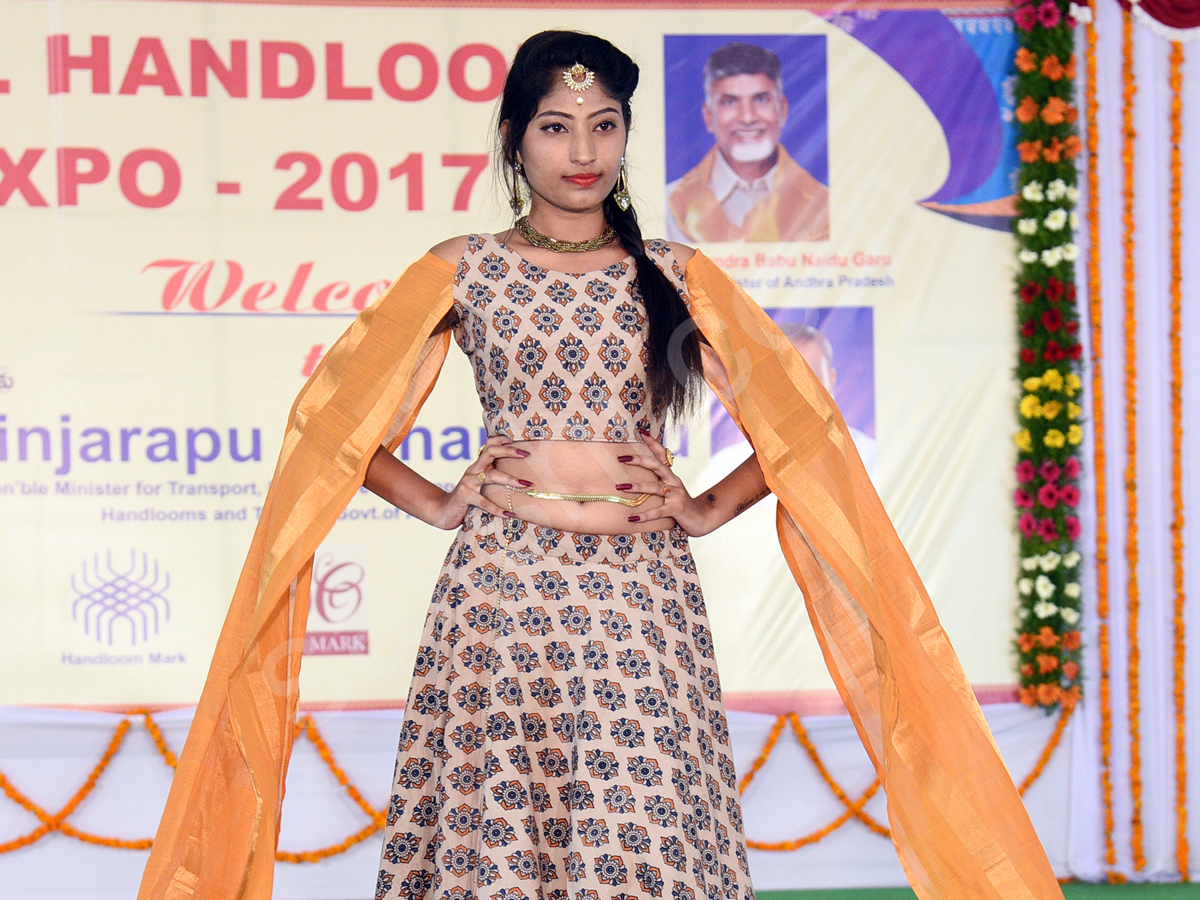 Handmade fashion show in kakinada13