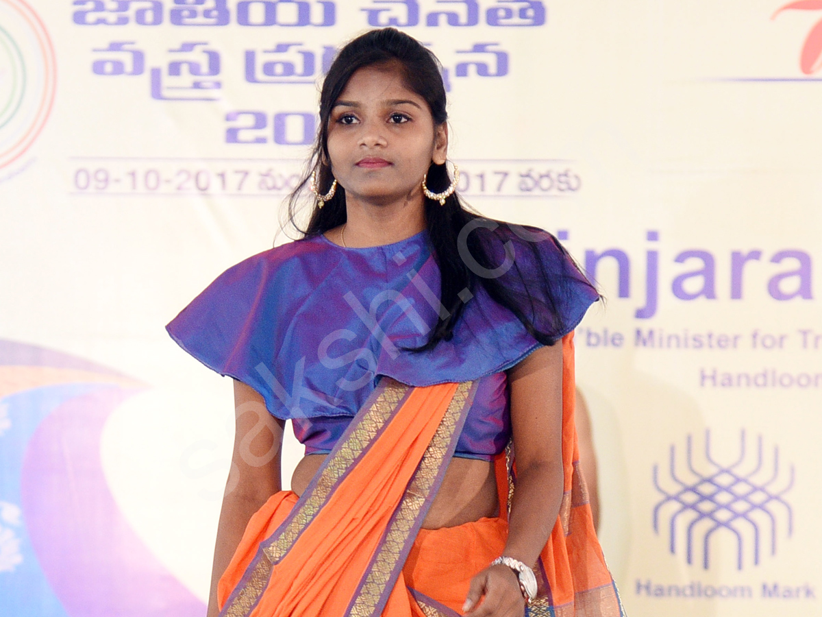 Handmade fashion show in kakinada16