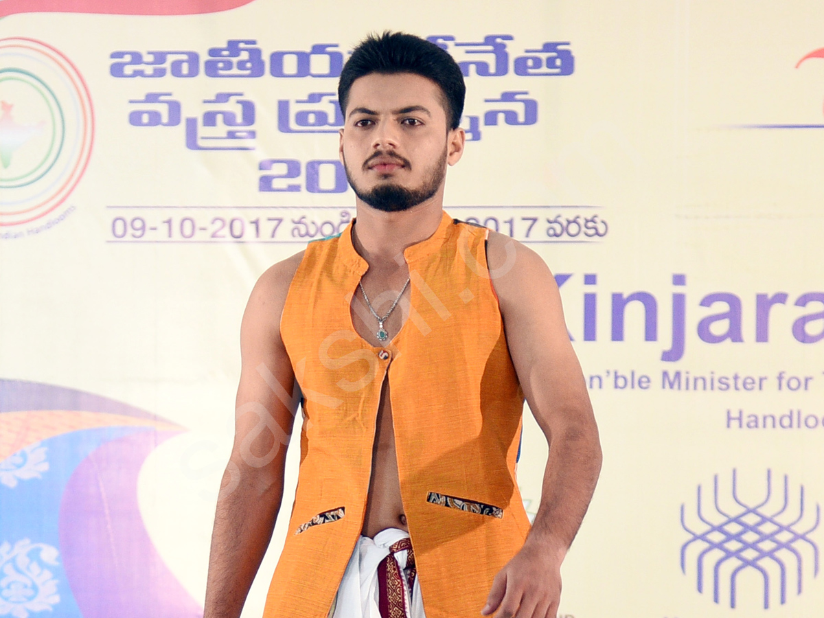 Handmade fashion show in kakinada20