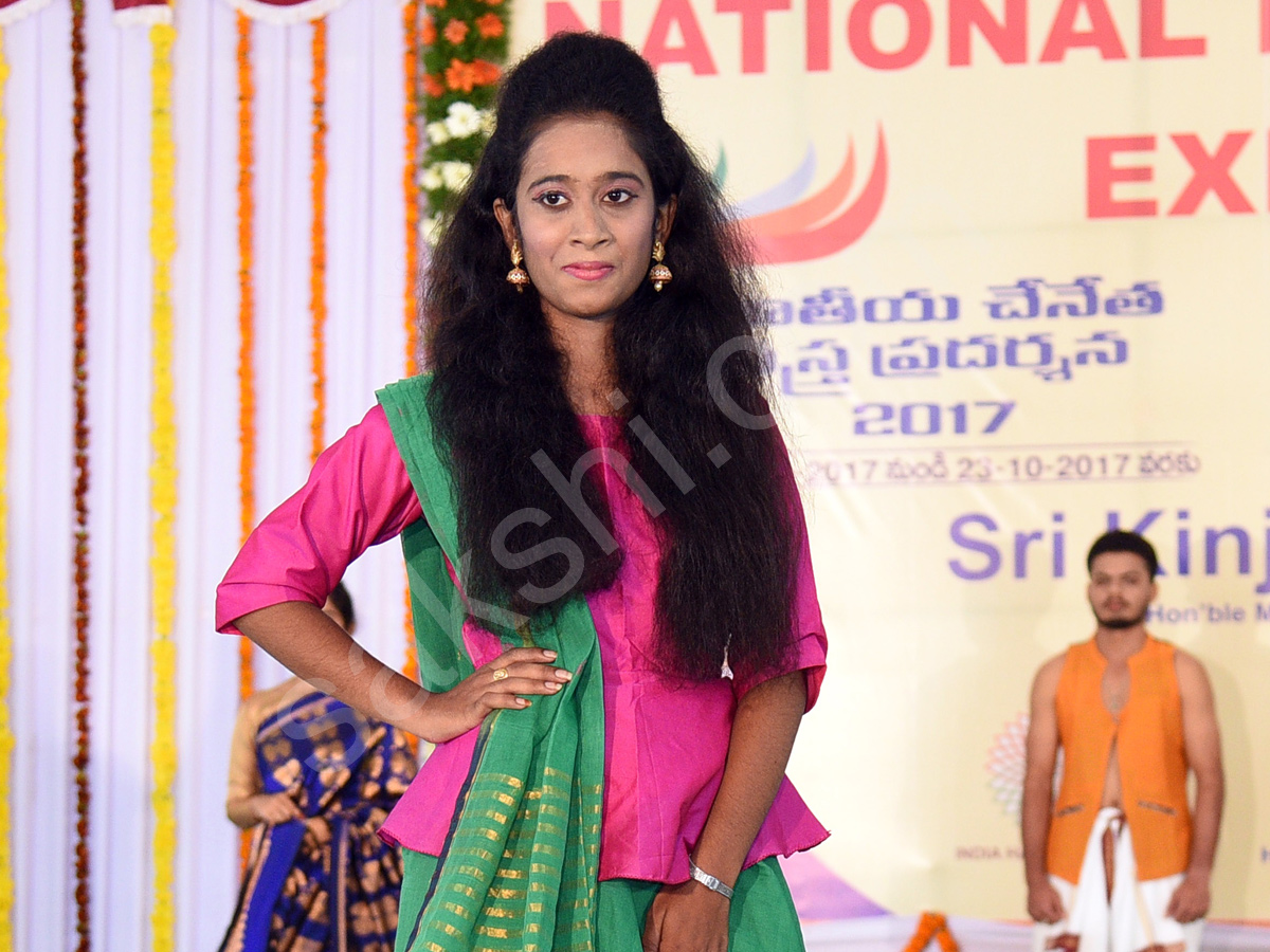 Handmade fashion show in kakinada21