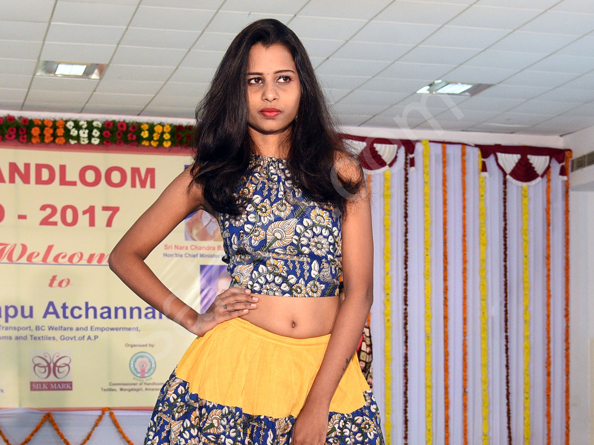 Handmade fashion show in kakinada6