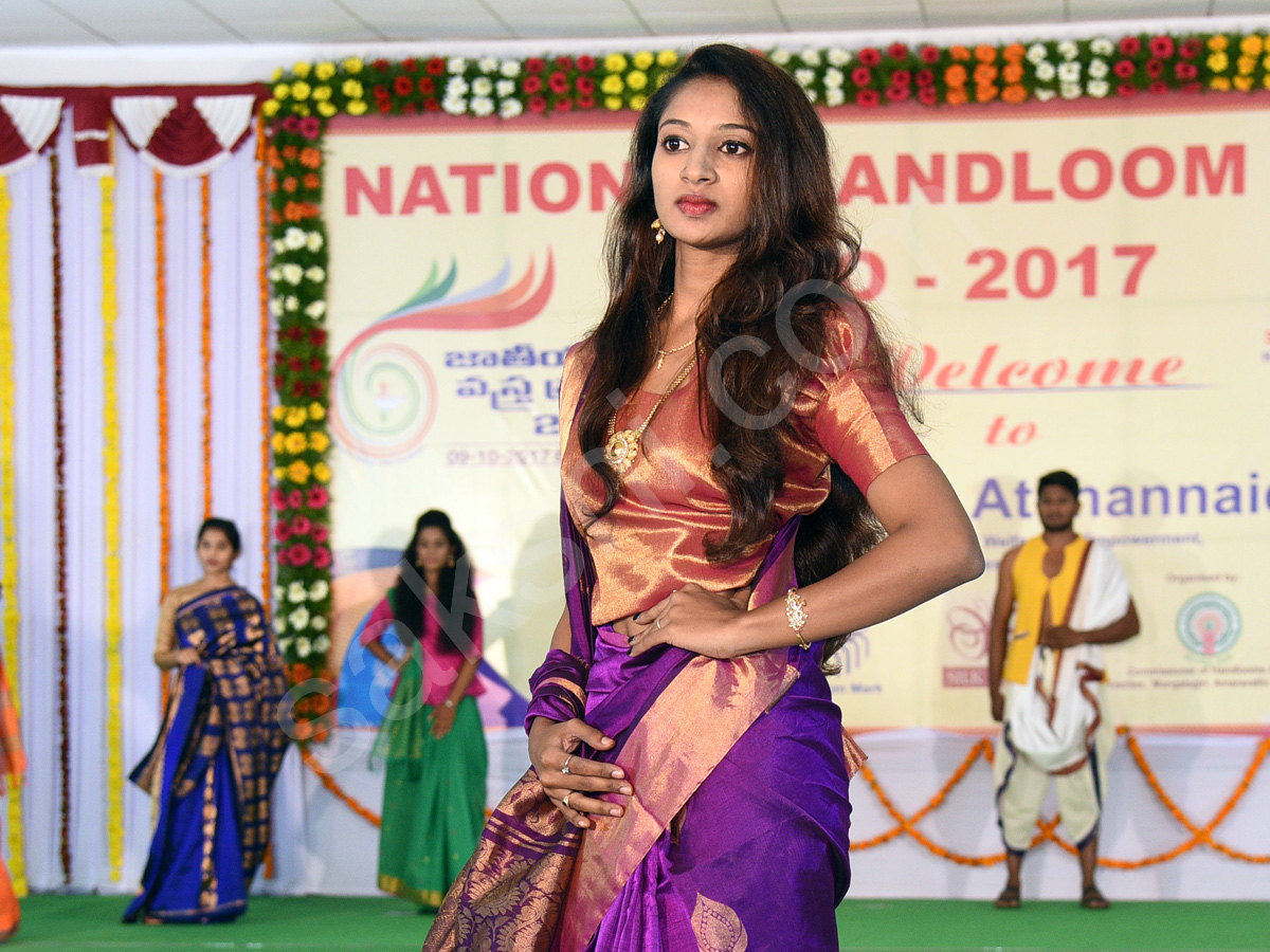 Handmade fashion show in kakinada7