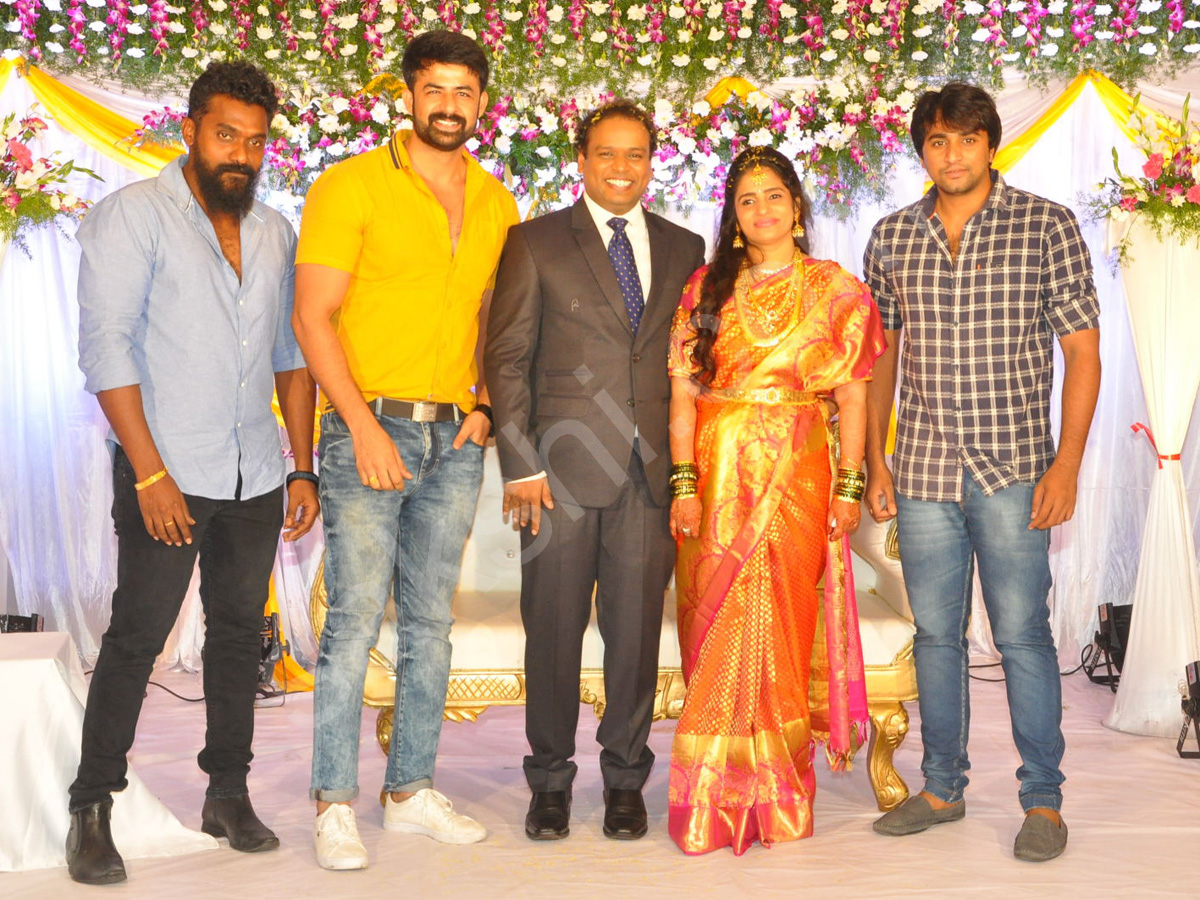 comedian harish Wedding reception9