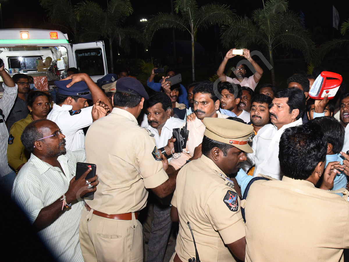 vijayawada boat turns over krishna river - Sakshi19