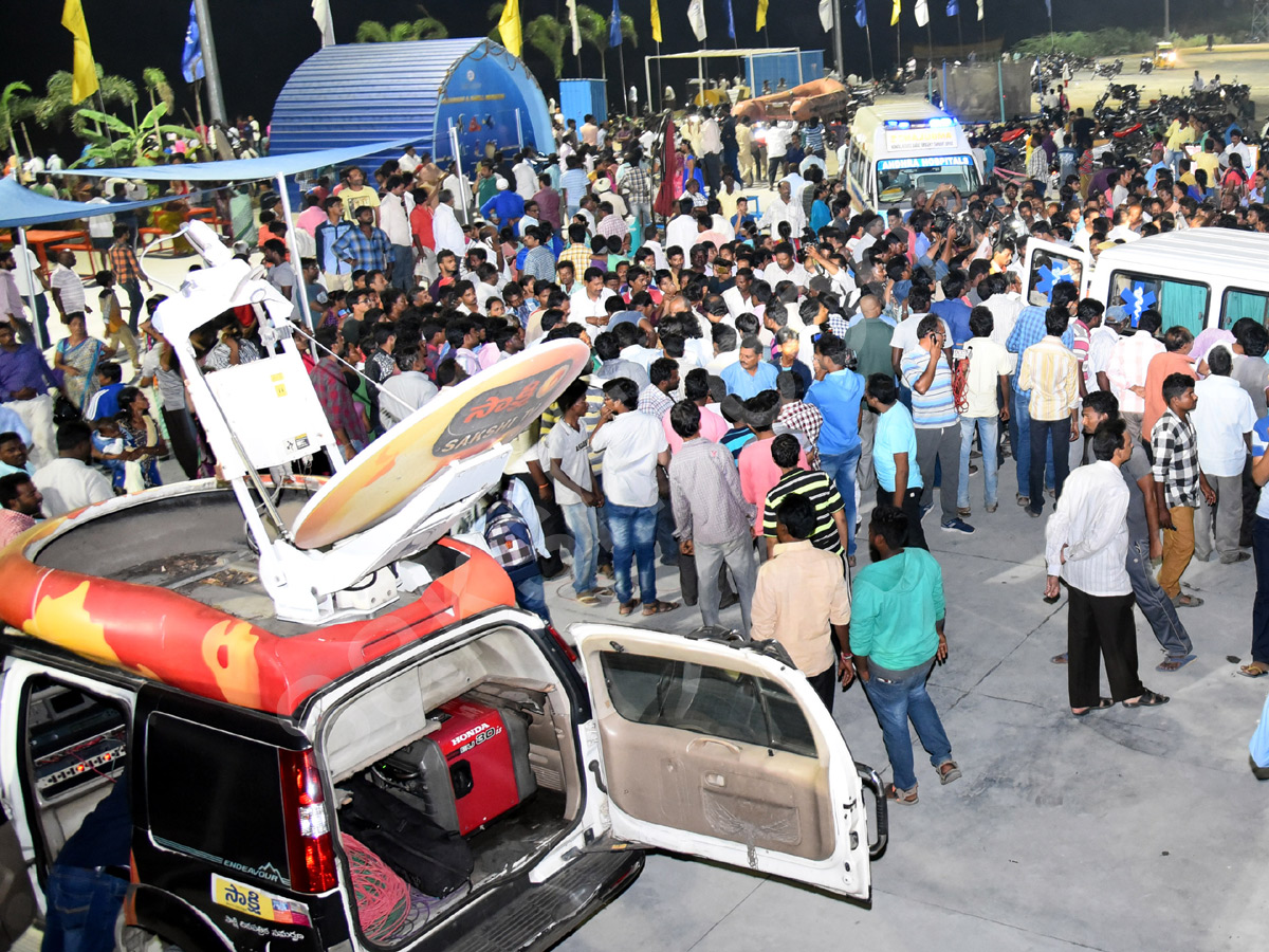 vijayawada boat turns over krishna river - Sakshi23