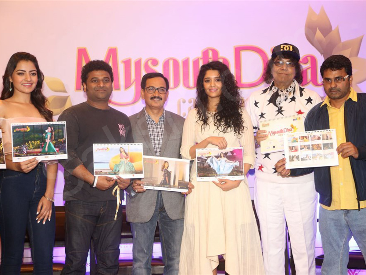 Celebs at My South Diva Calendar 2018 Launch - Sakshi1