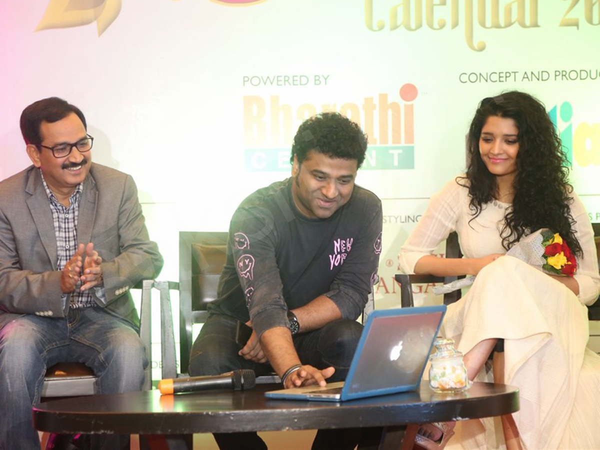 Celebs at My South Diva Calendar 2018 Launch - Sakshi2