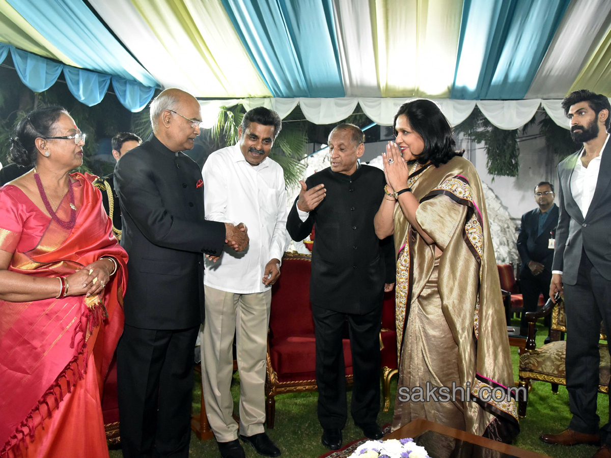 President Ramnath Kovind Dinner with Telangana Governor - Sakshi10