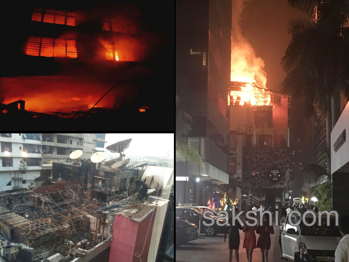 massive fire mumbai kamala mills building - Sakshi7