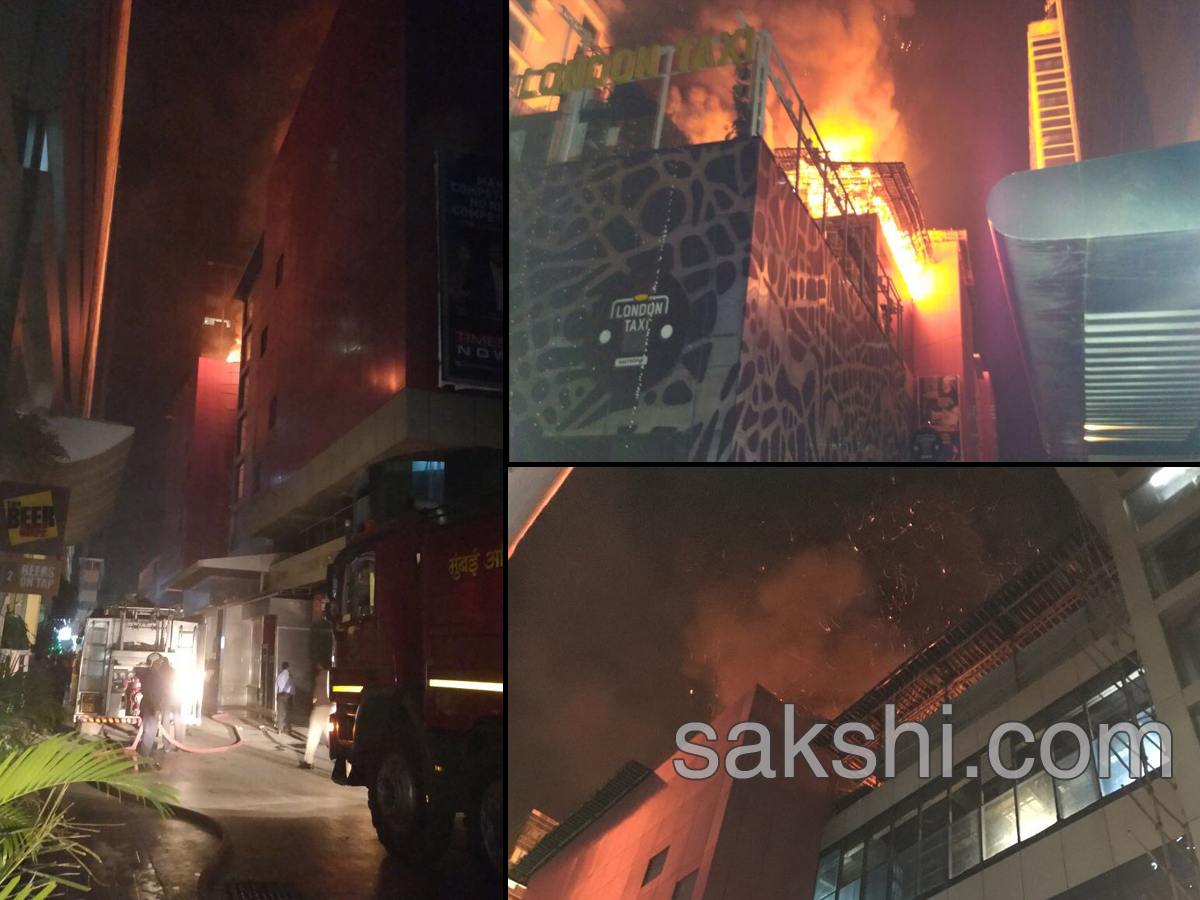 massive fire mumbai kamala mills building - Sakshi8