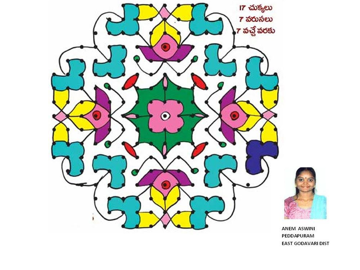 సంక్రాంతి ముగ్గులు వేటికవే సాటి : (ఫొటో గ్యాలరీ 7) | sakshi sankranthi ...
