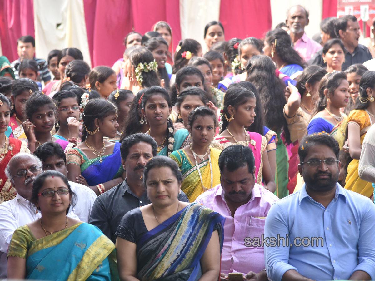 Sakshi Sankranthi Rangoli Competition at Netaji High School - Sakshi16
