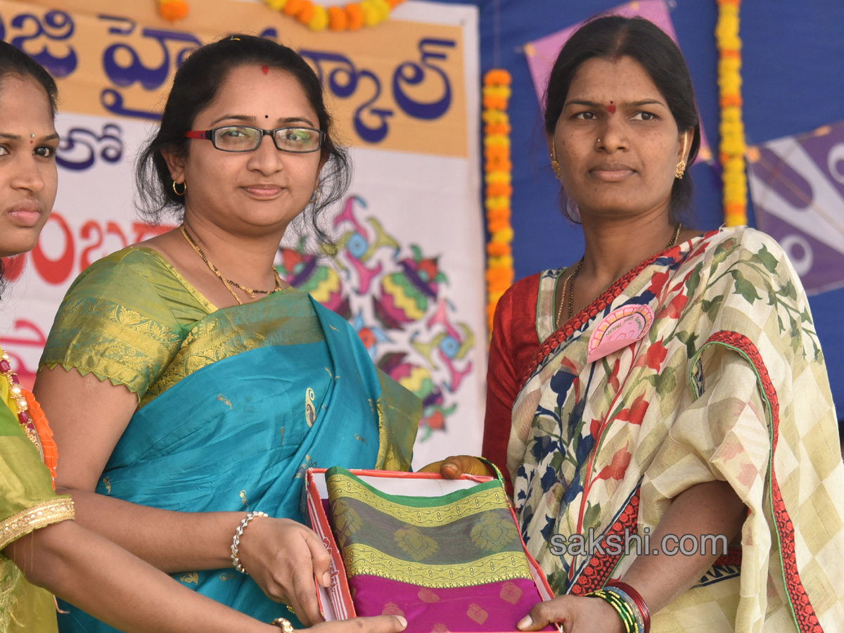 Sakshi Sankranthi Rangoli Competition at Netaji High School - Sakshi18