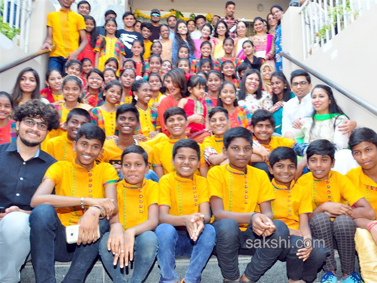  Lakshmi Manchu Sankranthi Celebrations with Govt School Students - Sakshi6