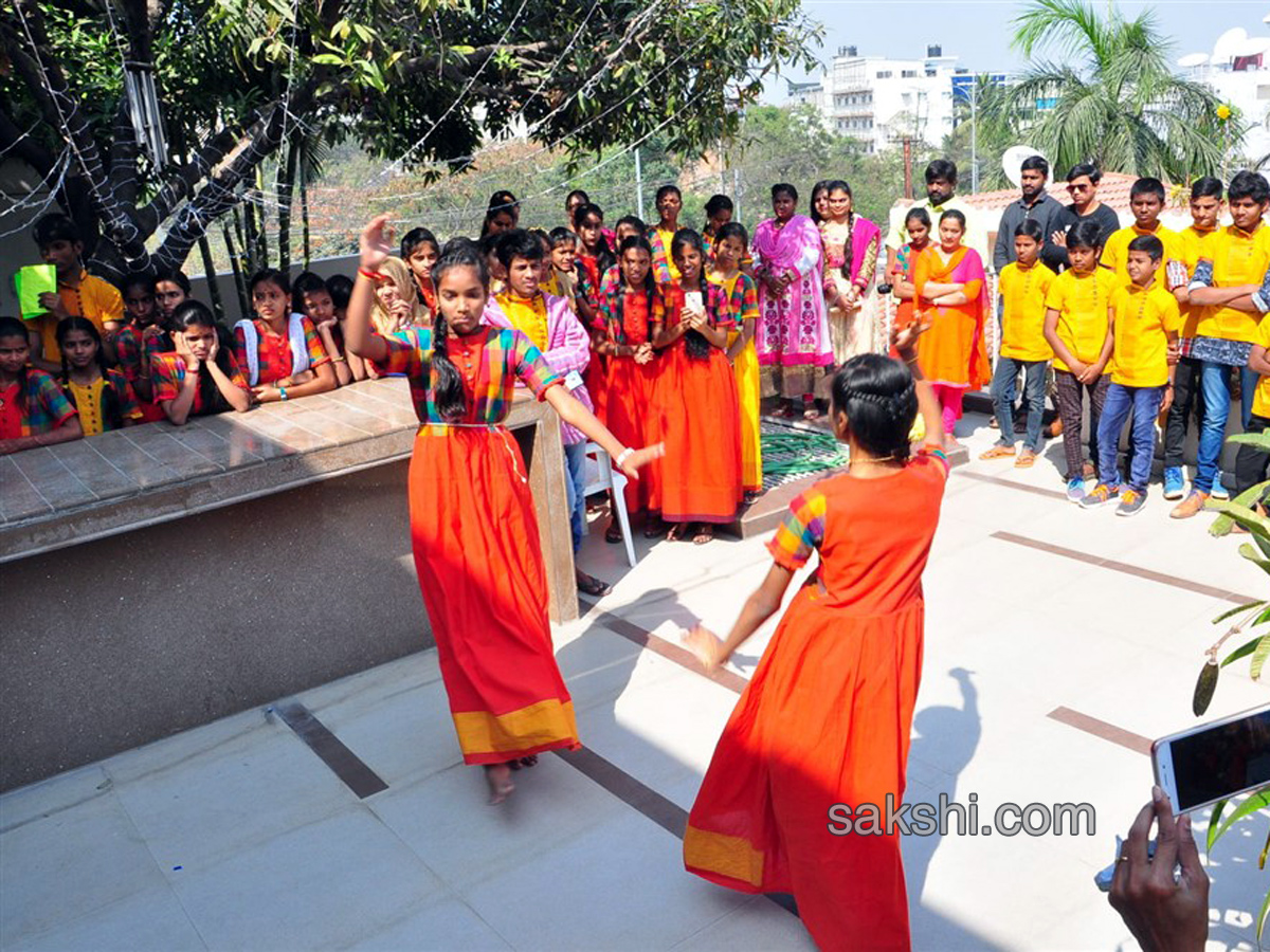 Lakshmi Manchu Sankranthi Celebrations with Govt School Students - Sakshi8