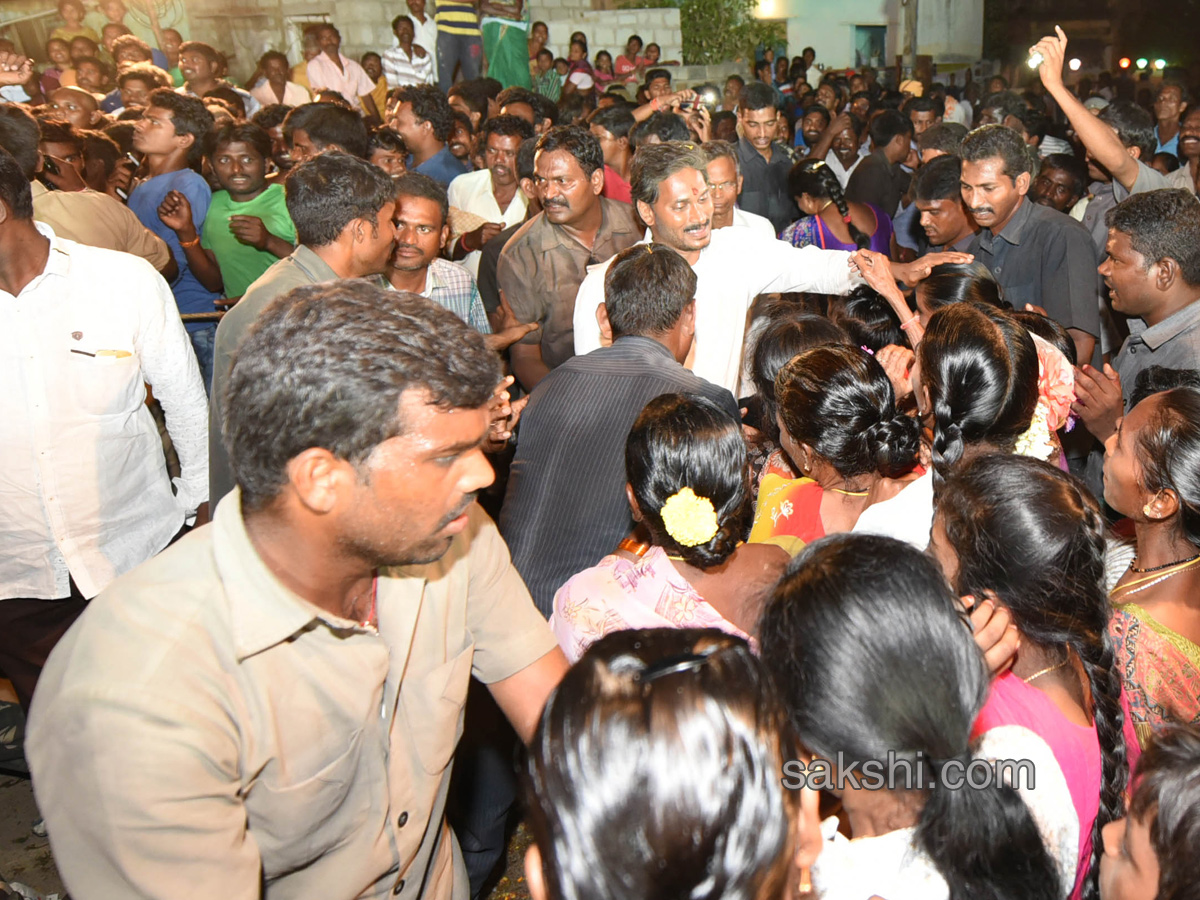 YS Jagan PrajaSankalpaYatra 64th day end - Sakshi28