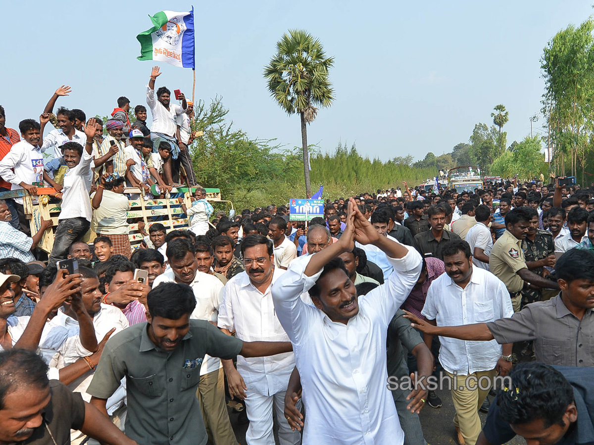 YS Jagan Mohan Reddy PrajaSankalpaYatra 1000 km - Sakshi24