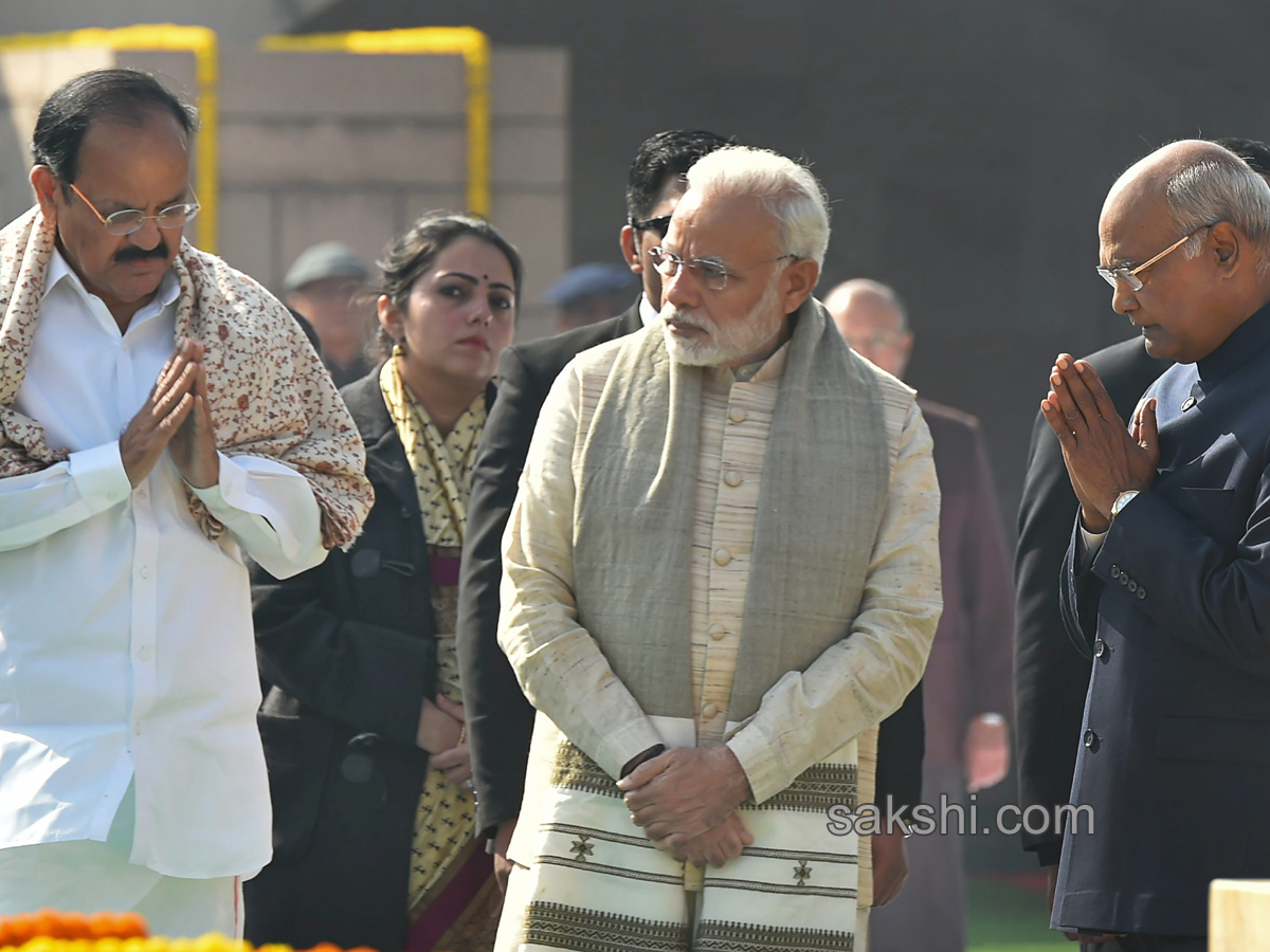 Mahatma Gandhi on his 70th death anniversary in New Delhi - Sakshi15