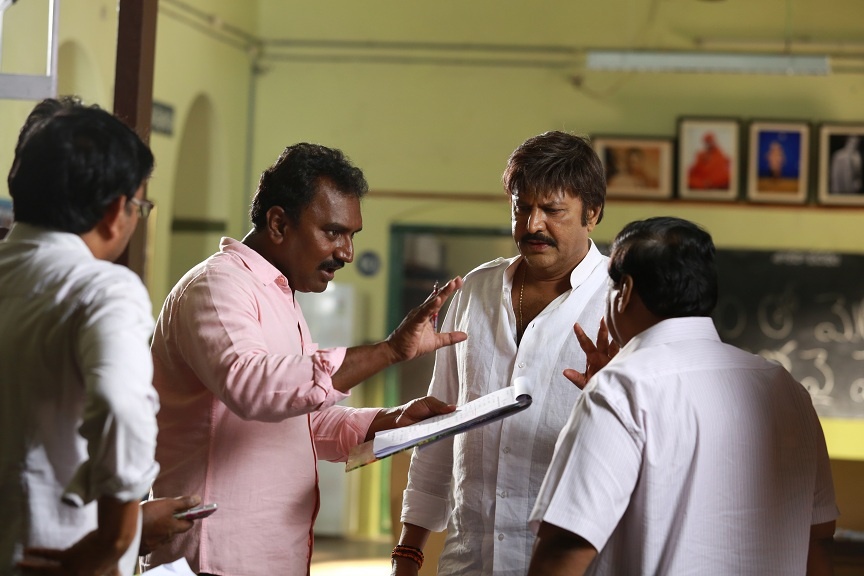 Gayatri Movie Working Stills - Sakshi1