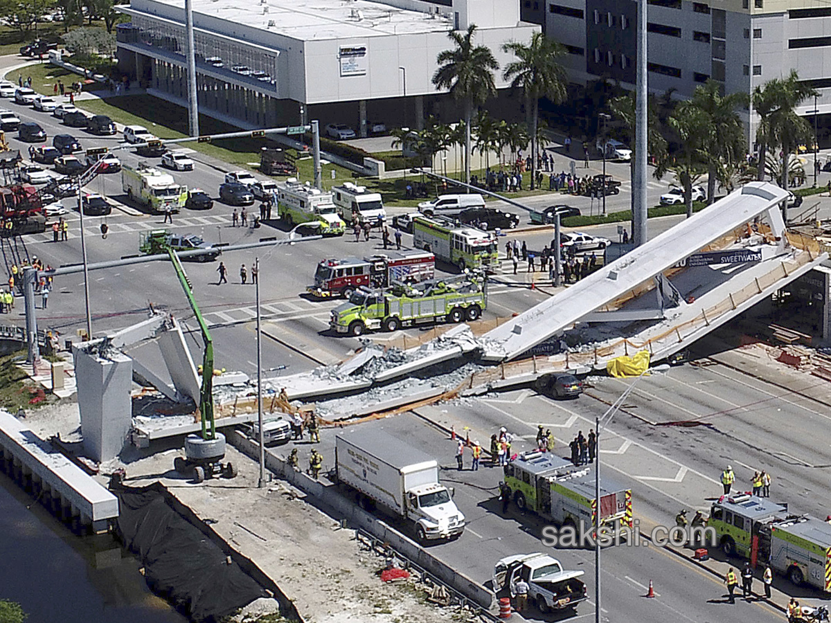 University Bridge Collapse - Sakshi4