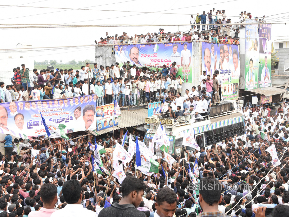 YS Jagan PrajaSankalpaYatra day 123 ends - Sakshi12