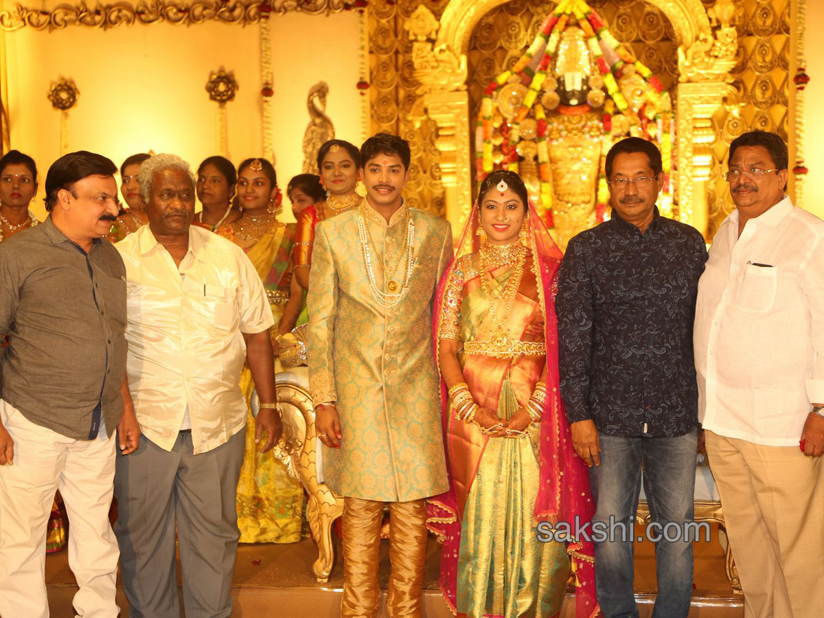 Producer C.Kalyan Son Teja Wedding Photos - Sakshi15