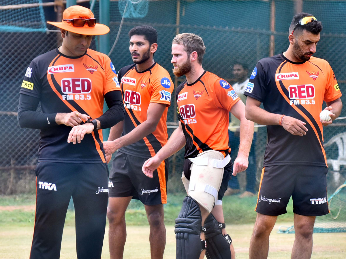 Sunrisers Hyderabad and Mumbai Indians Practice Session - Sakshi1