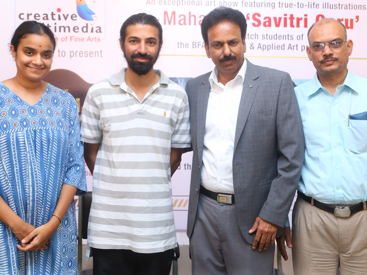 Mahanati Savitri panting at jnafau students photo gallery - Sakshi6