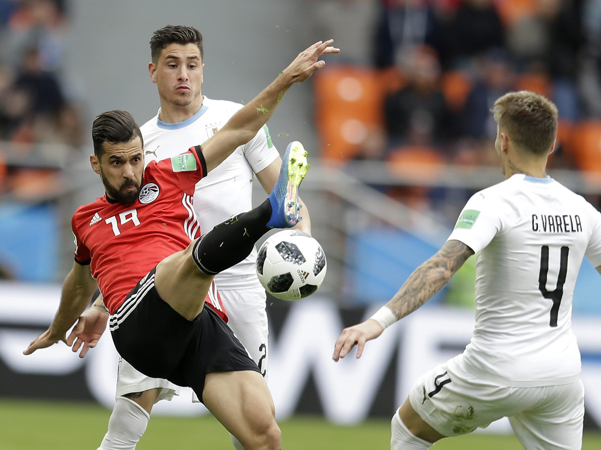 Egypt and Uruguay football match photo Gallery - Sakshi9