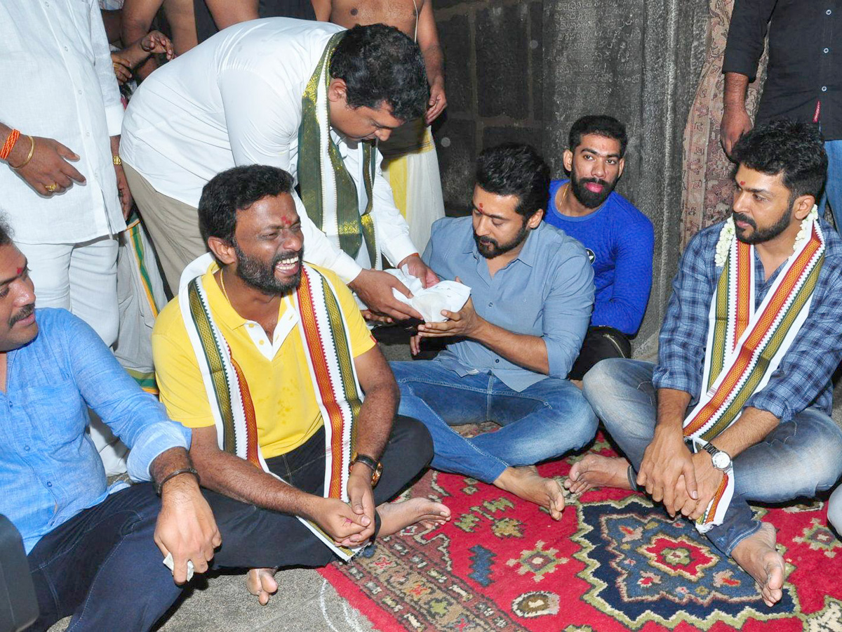 Surya and Karthi at Simhachalam Temple Photo Gallery - Sakshi6
