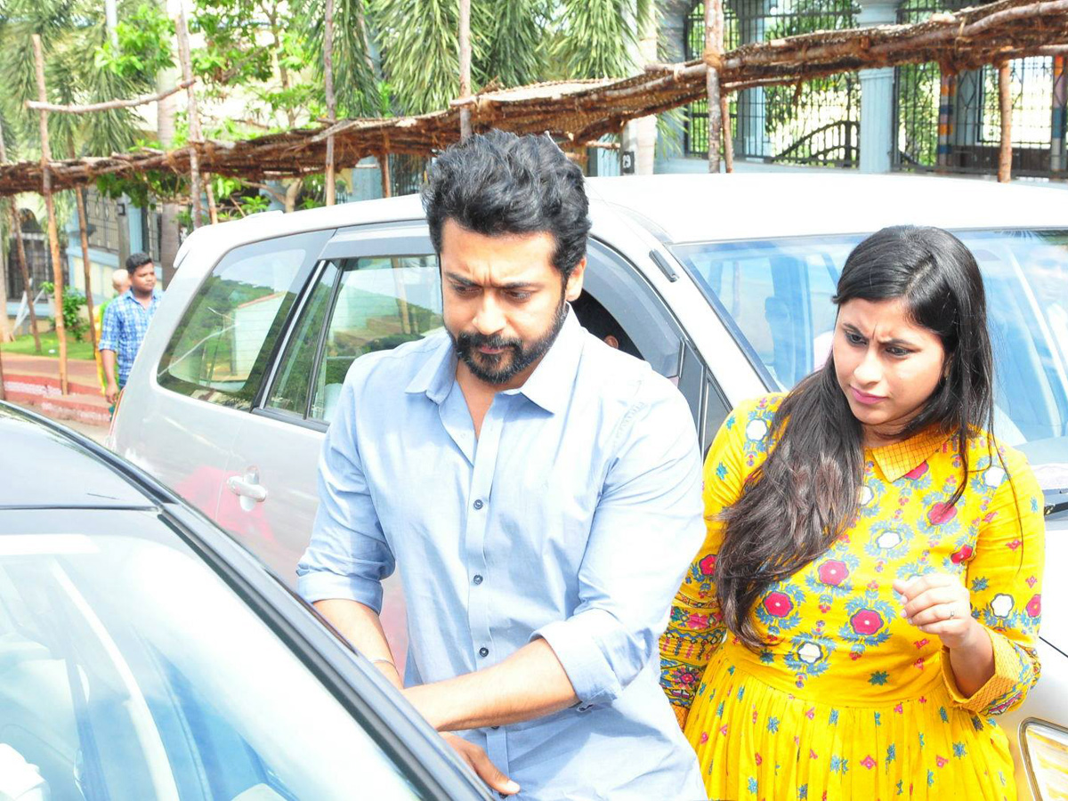 Surya and Karthi at Simhachalam Temple Photo Gallery - Sakshi9