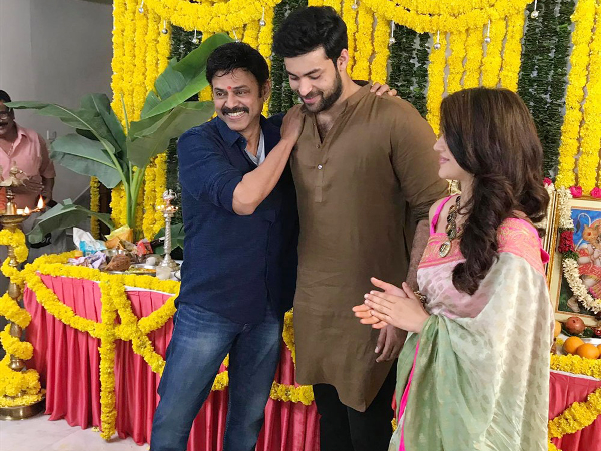 Venkatesh and Varun Tej F2 Movie Launch Photo Gallery - Sakshi7