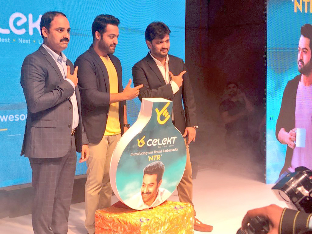 NTR Is the Brand Ambassador for Celekt Mobiles Photo Gallery - Sakshi5