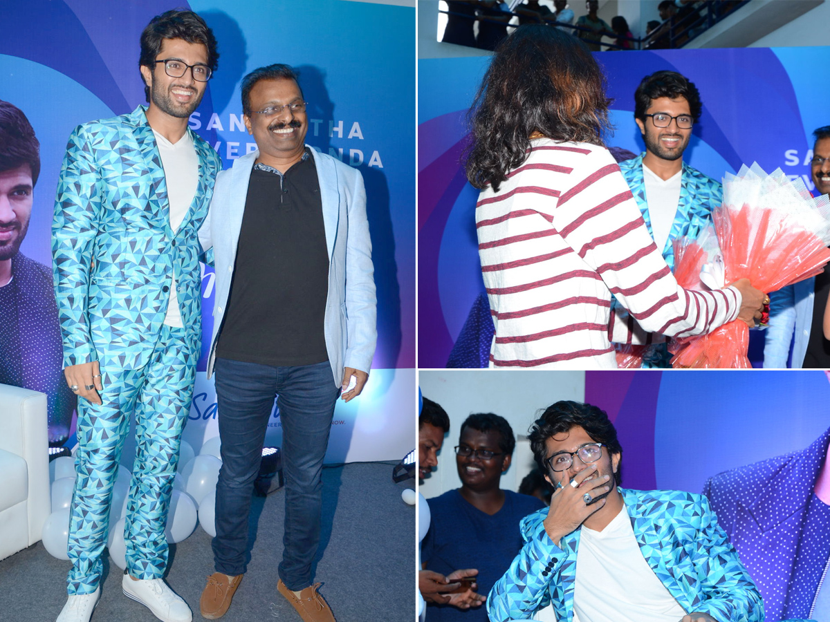 vijay devarakonda as brand ambassador sangeetha mobiles Photo Gallery - Sakshi7