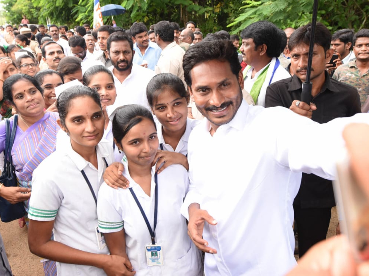 PrajaSankalpaYatra Day 241 Starts from Dharmasagaram - Sakshi1