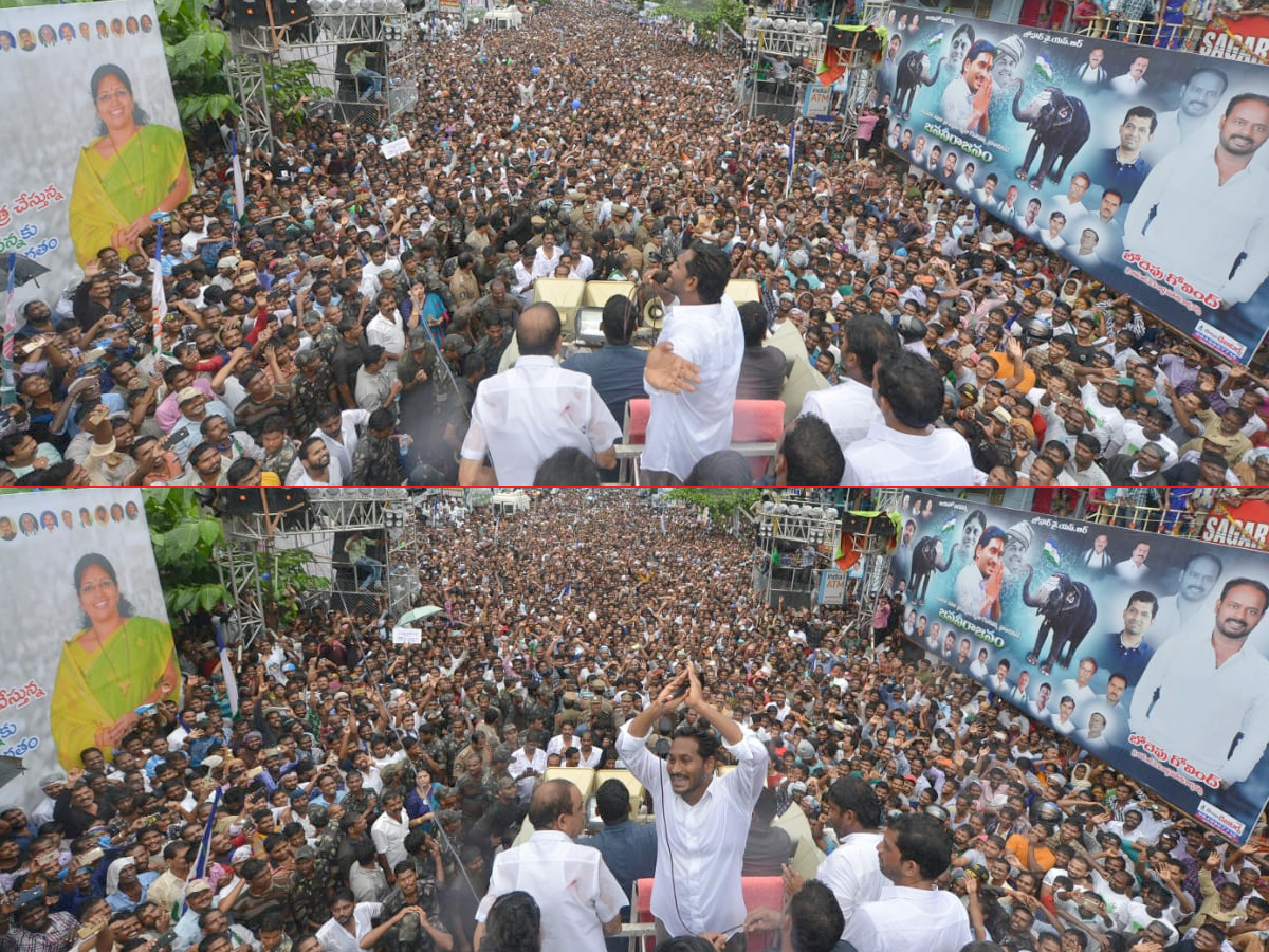 ys jagan prajasankalpayatra day photos in yelamanchili Visakhapatanam - Sakshi10