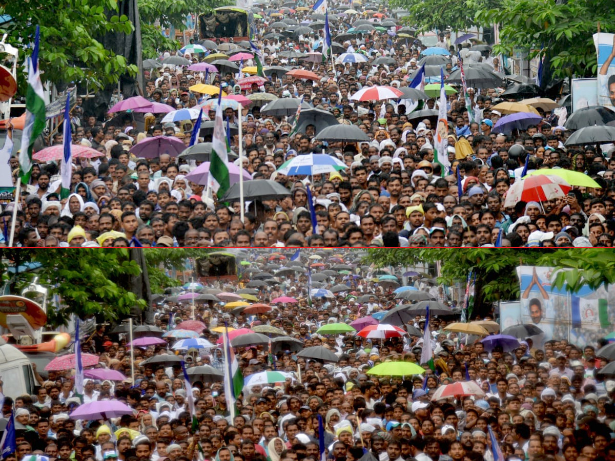 ys jagan prajasankalpayatra day photos in yelamanchili Visakhapatanam - Sakshi7