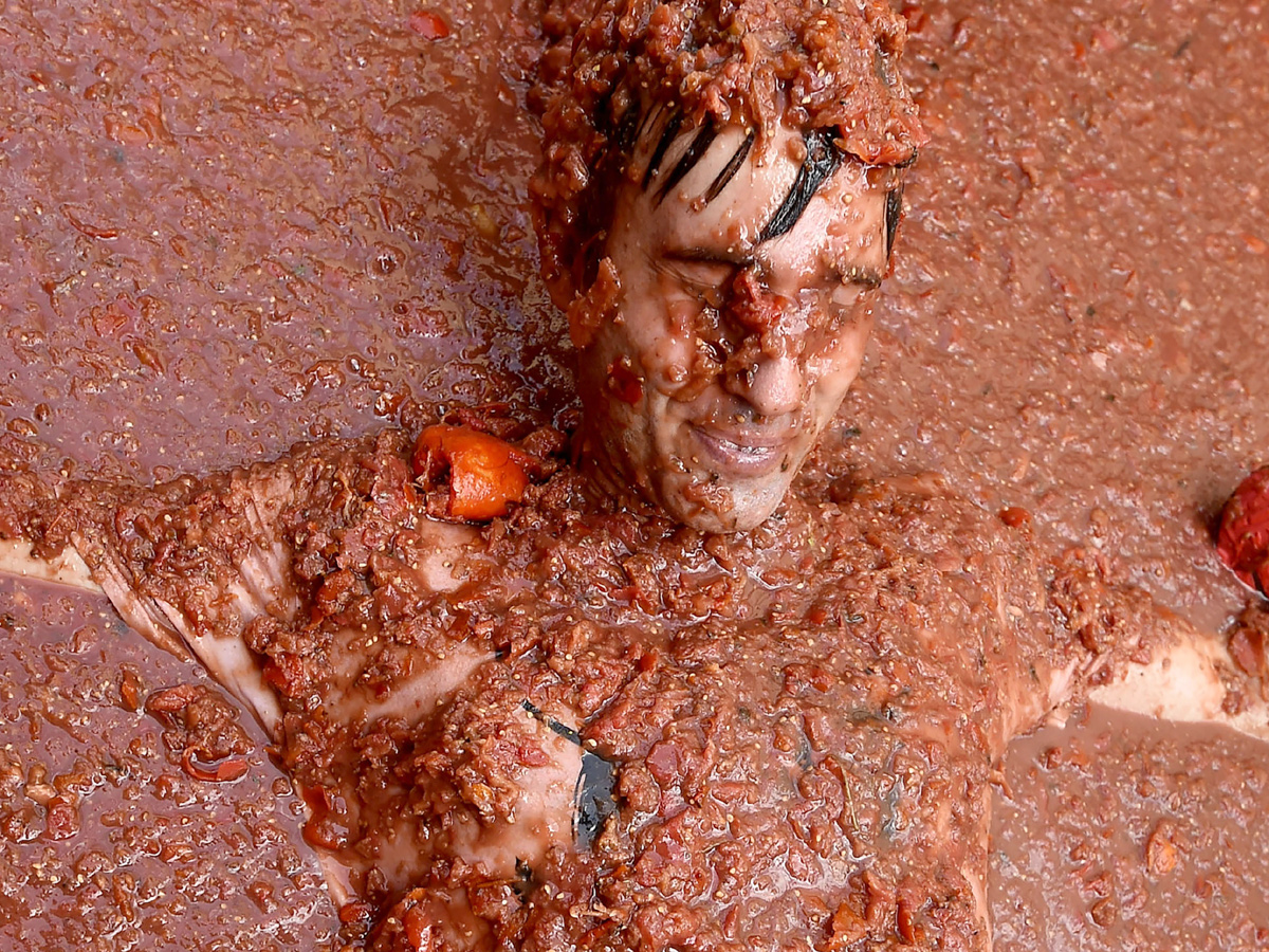 Tomatina festival in spain Festival Photo Gallery - Sakshi1