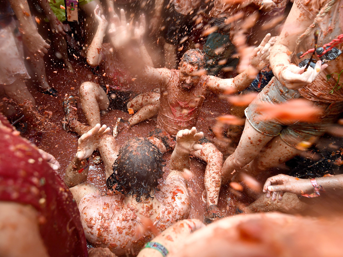 Tomatina festival in spain Festival Photo Gallery - Sakshi3