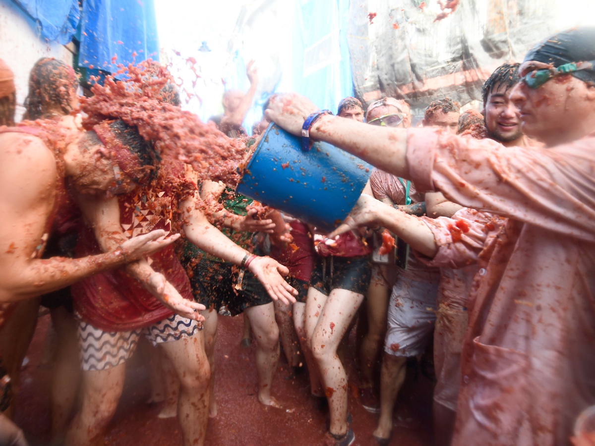 Tomatina festival in spain Festival Photo Gallery - Sakshi4