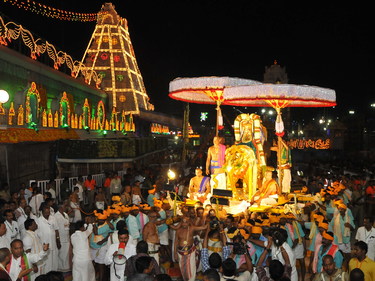 Tirumala Brahmotsavam Gaja Vahana Seva Photo Gallery - Sakshi16