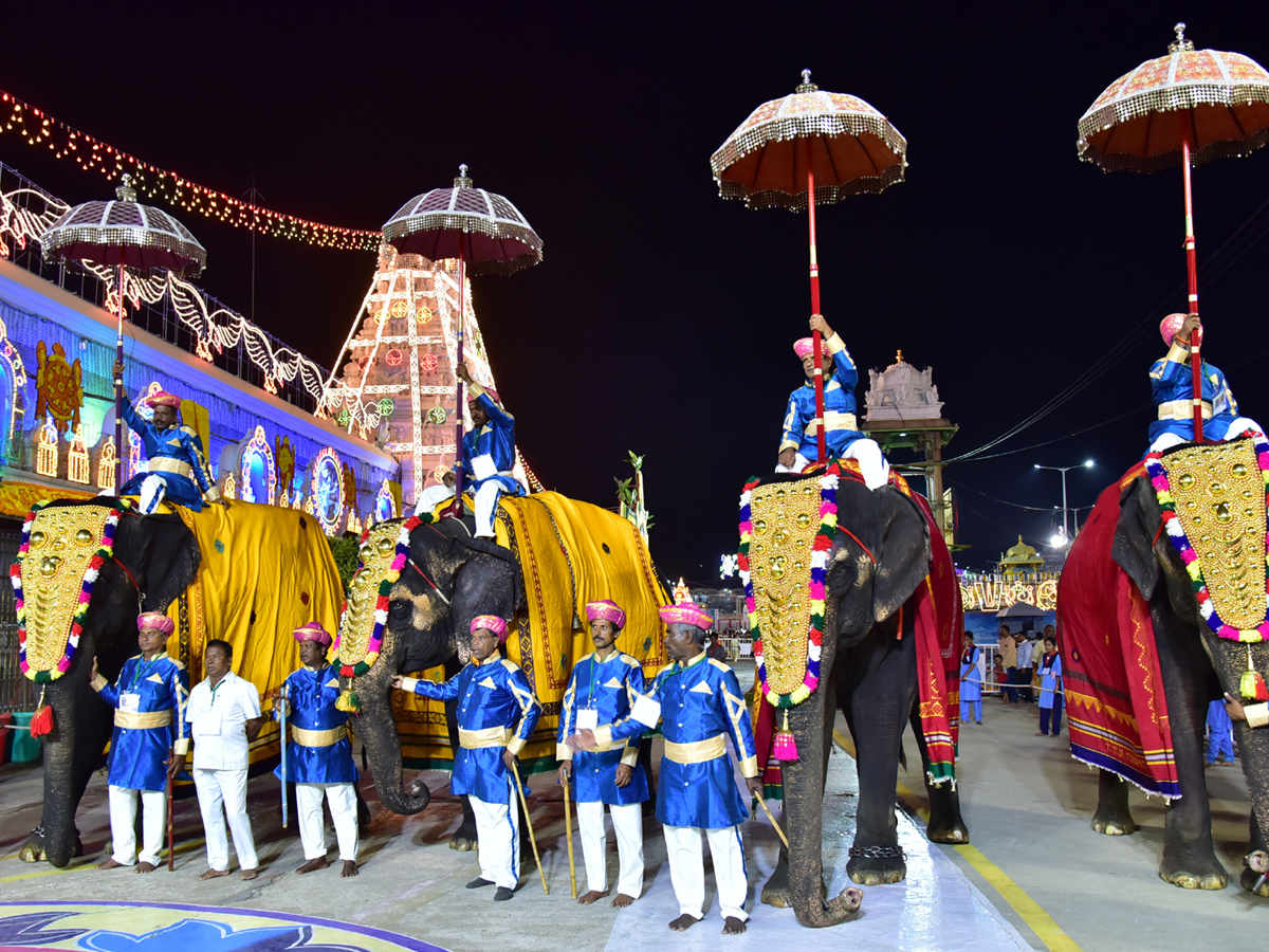 Tirumala Brahmotsavam Gaja Vahana Seva Photo Gallery - Sakshi5