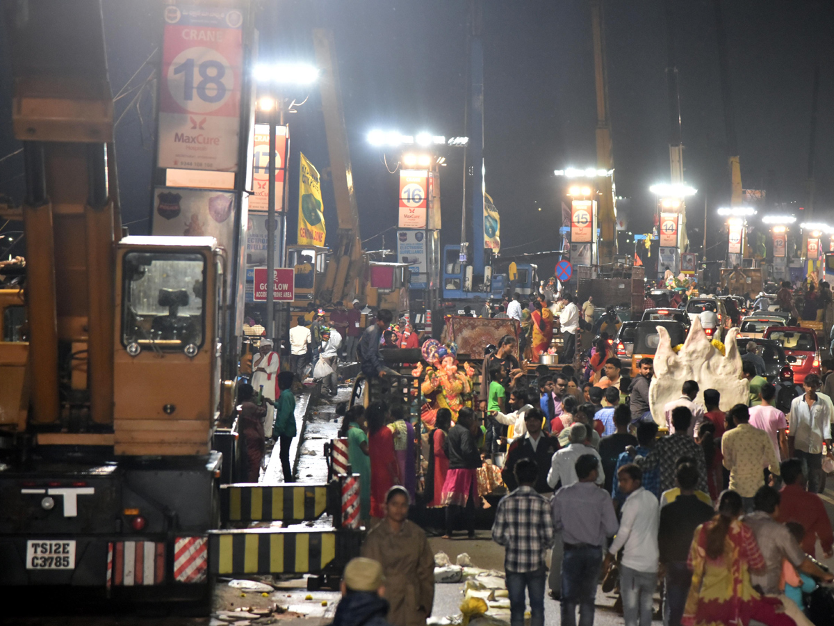 Ganesh Nimajjanam Celebrations in Hyderabad - Sakshi13