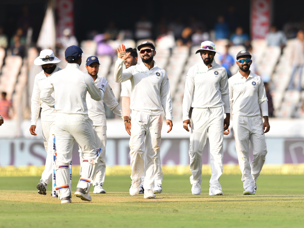 India VS West Indies 2nd Test Day 1 at Hyderabad Photo Gallery - Sakshi1