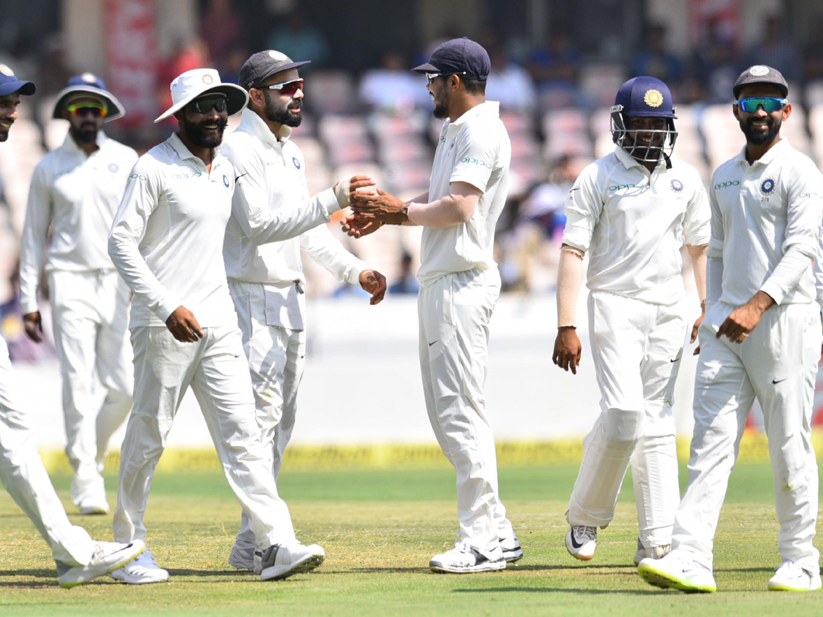 India VS West Indies 2nd Test Day 1 at Hyderabad Photo Gallery - Sakshi15